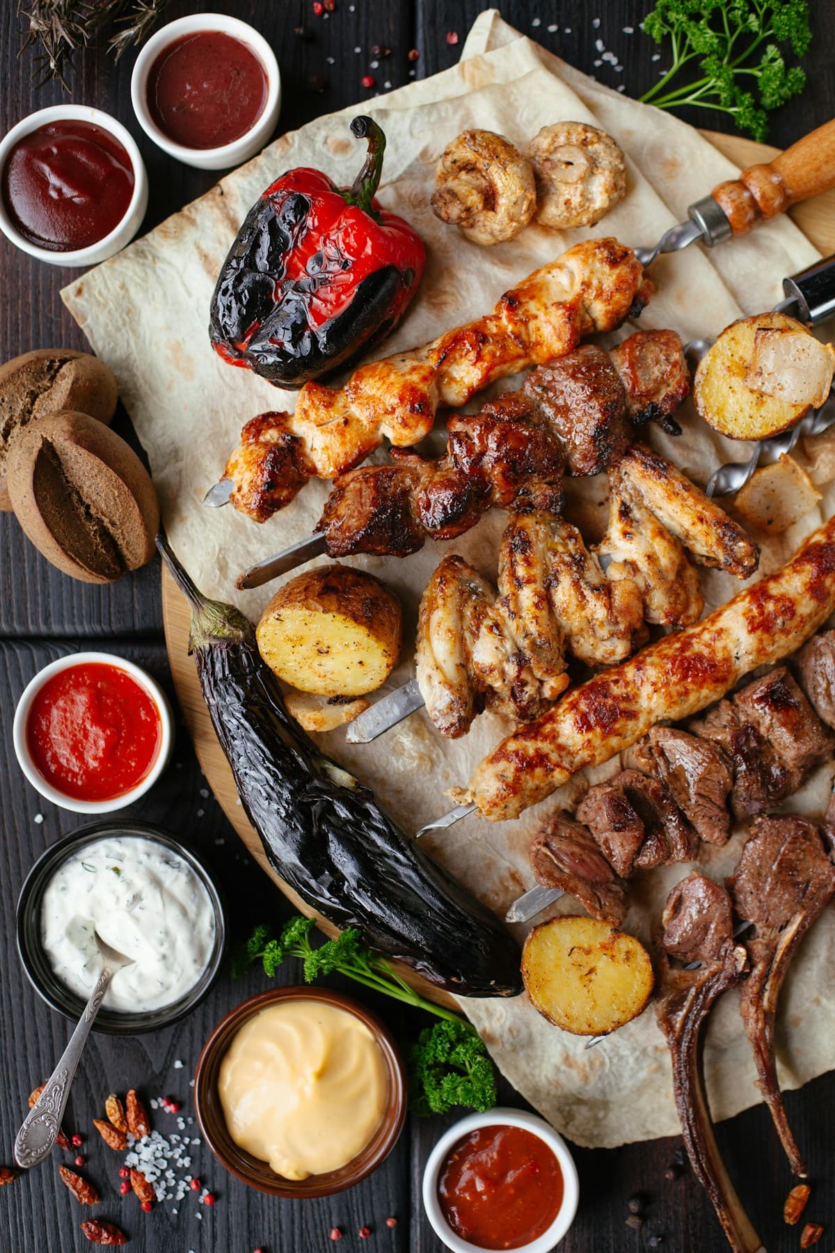 Family Meat Grill Basket